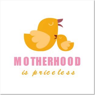 Motherhood is priceless Posters and Art